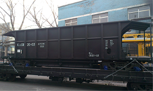 出口莫桑比克1067mm轨距道砟漏斗车