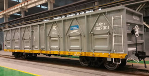 出口阿根廷22t轴重1000mm轨距通用敞车